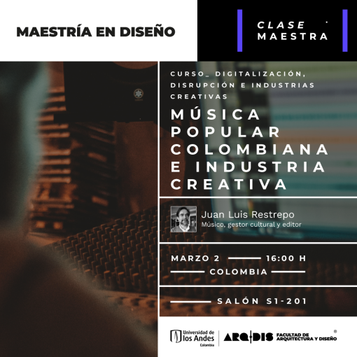 Clase maestra música popular colombiana