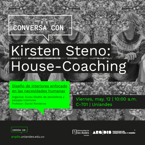 Conversa Con Kirsten Steno, Viernes 12 de Mayo de 2023