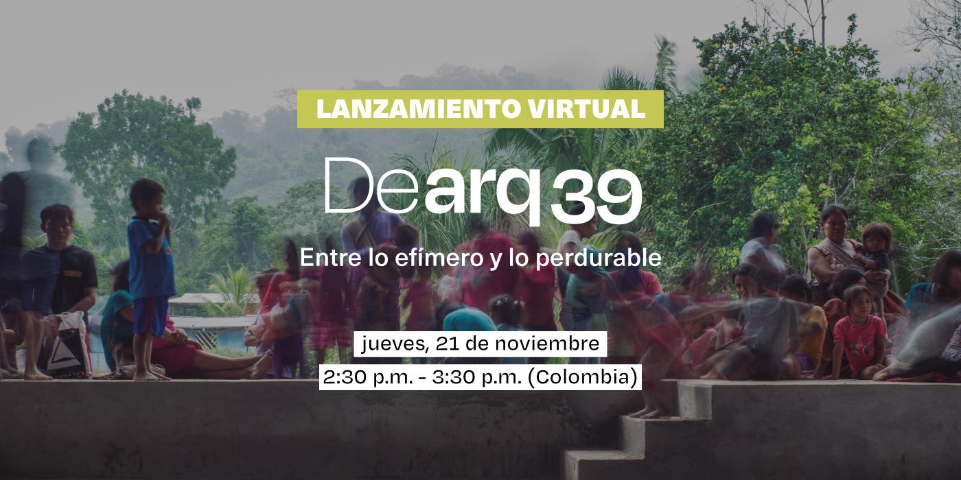 Lanzamiento Revista Dearq 39