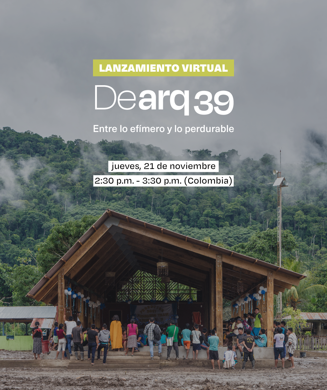 Lanzamiento Revista Dearq 39